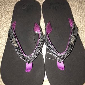 Girl's Reef Flip Flops NWT